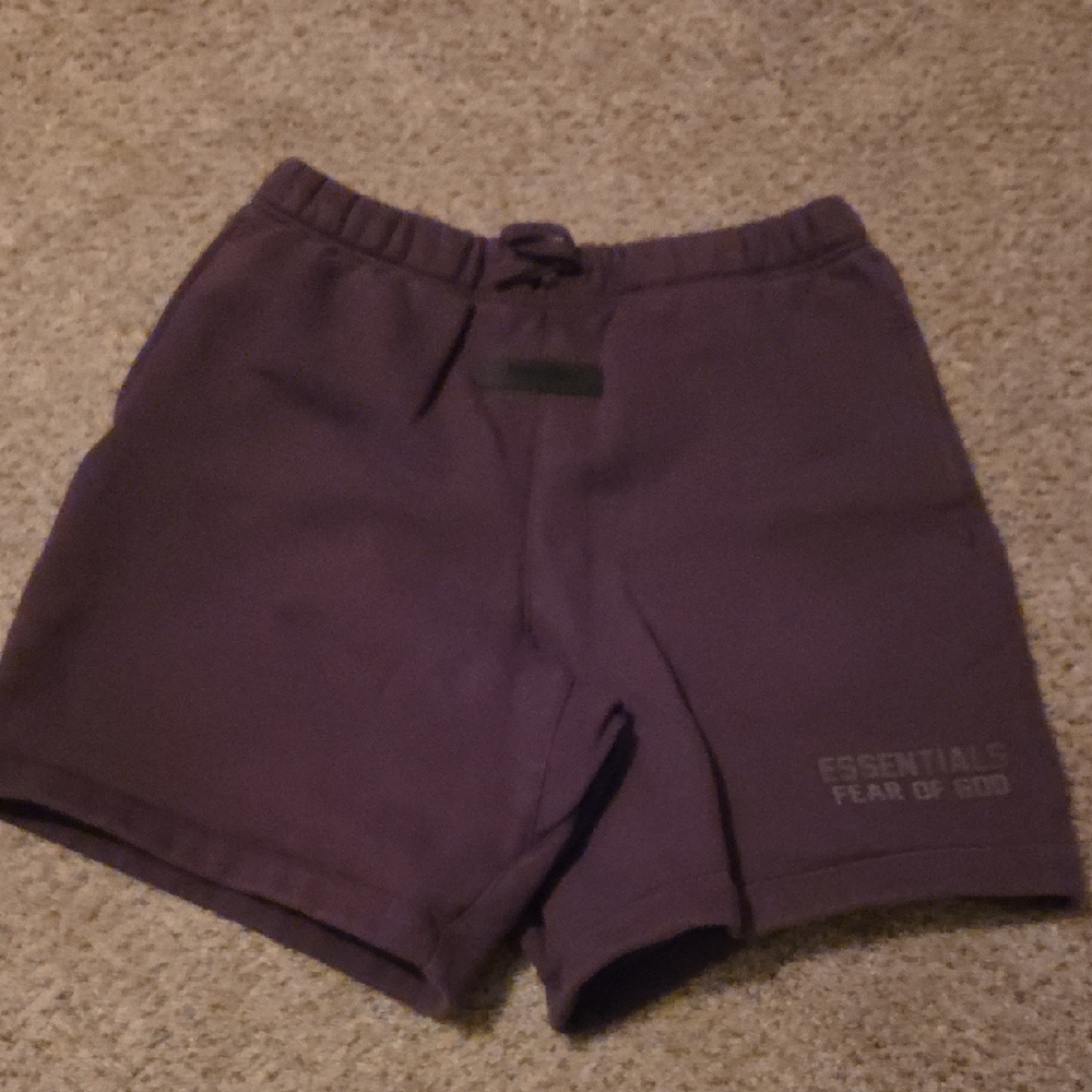 Essentials Deep Purple Shorts, Youth Size 14/16